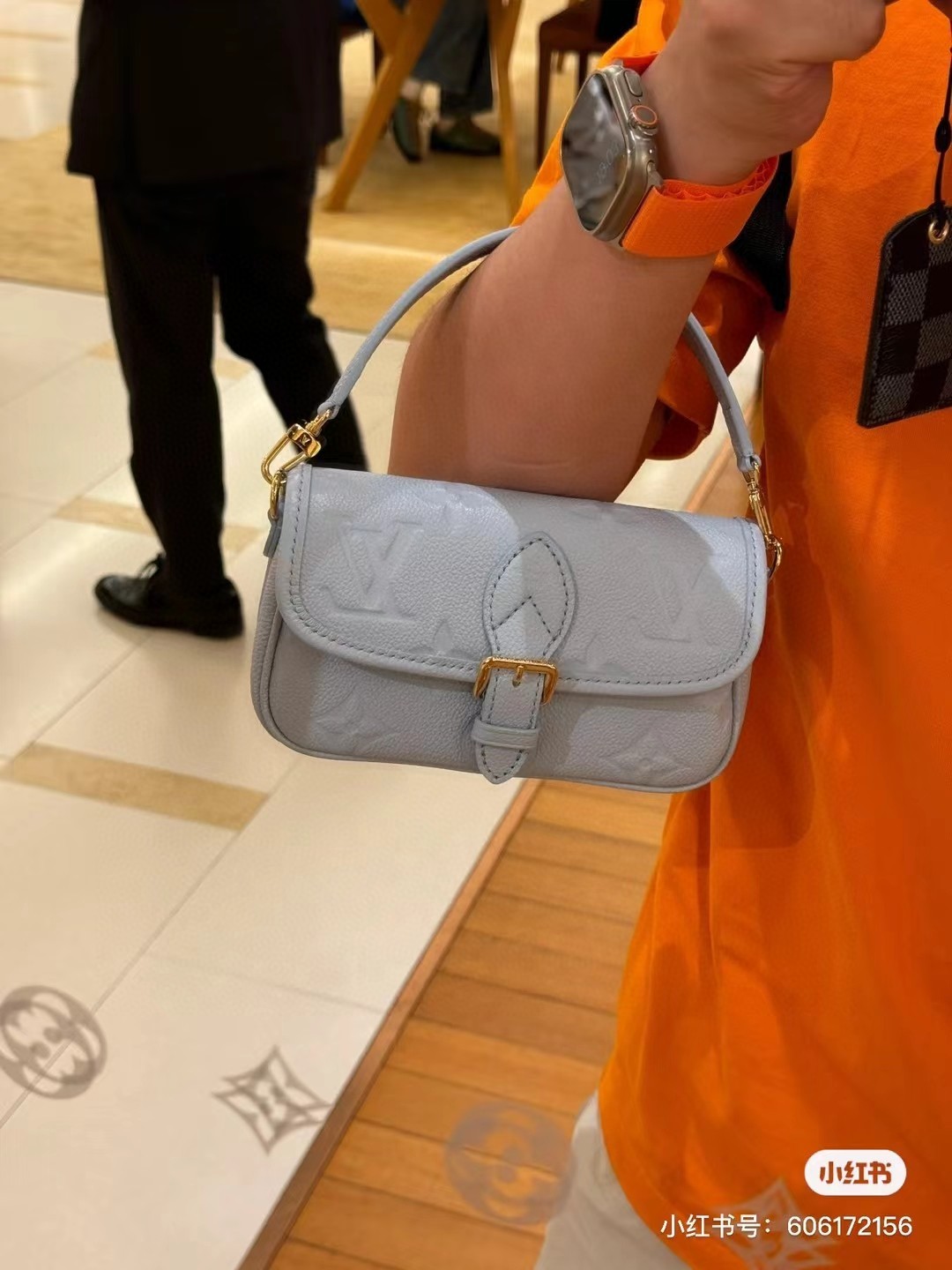 루이비통 M83592 나노 다이앤 블루 올림프 LV1