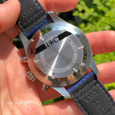 IWC IW377729 파일럿 워치 크로노그래프 캡틴 블루 / 티몰