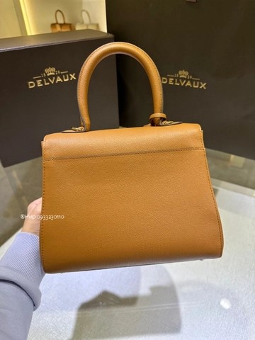 Delvaux Brillant PM 로데오 송아지 가죽 베지탈 - 아이보리