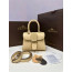 Delvaux Brillant MINI 박스 카프 옐로우