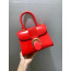 Delvaux Brillant MINI 박스 카프 레드