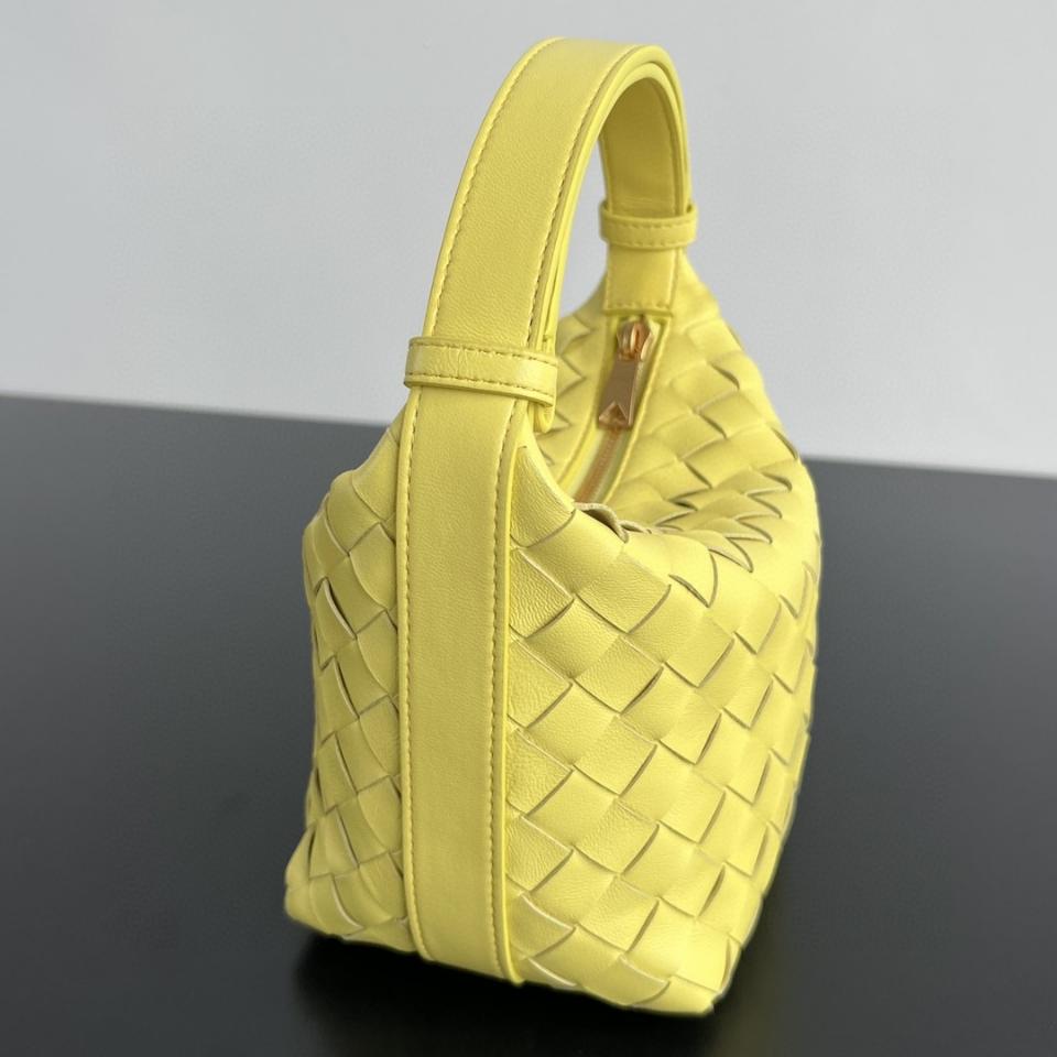 보테가 베네타 ES - 캔디 월리스 옐로우 776781V3 17x13.5x5.3cm