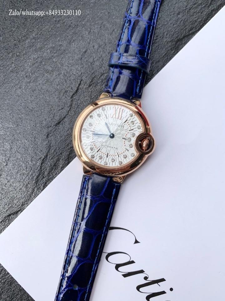까르띠에 발롱 블뢰 드 까르띠에 시계 33mm WGBB0052