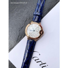 까르띠에 발롱 블뢰 드 까르띠에 시계 33mm WGBB0052