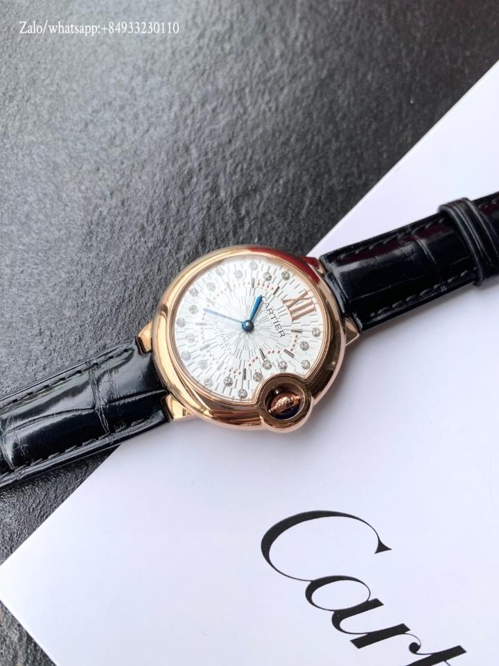 까르띠에 발롱 블뢰 드 까르띠에 시계 33mm WGBB0052