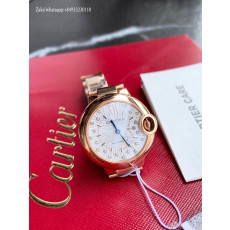 까르띠에 발롱 블뢰 드 까르띠에 시계 33mm WGBB0054