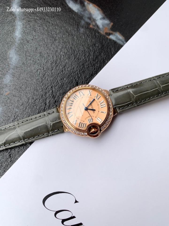 까르띠에 발롱 블뢰 드 까르띠에 시계 33mm WGBB0076