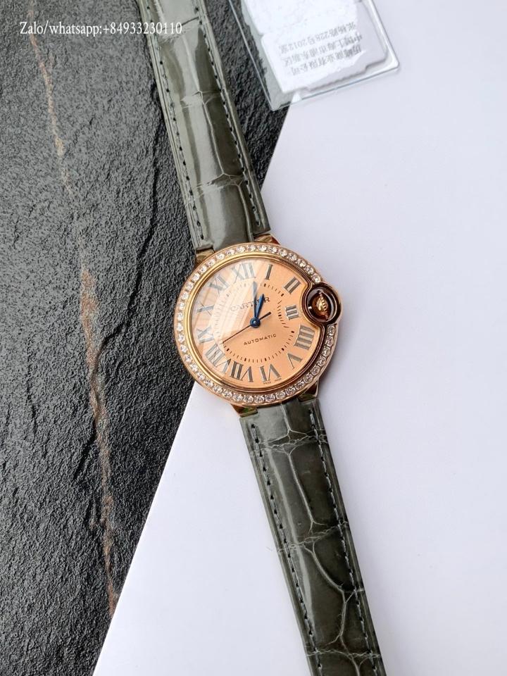 까르띠에 발롱 블뢰 드 까르띠에 시계 33mm WGBB0076