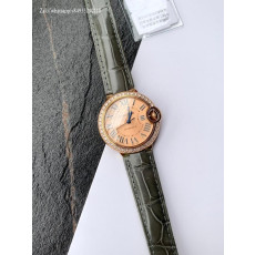 까르띠에 발롱 블뢰 드 까르띠에 시계 33mm WGBB0076