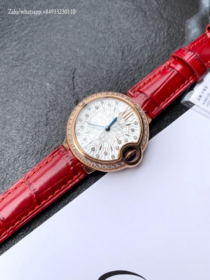 까르띠에 발롱 블뢰 드 까르띠에 시계 33mm WGBB0080