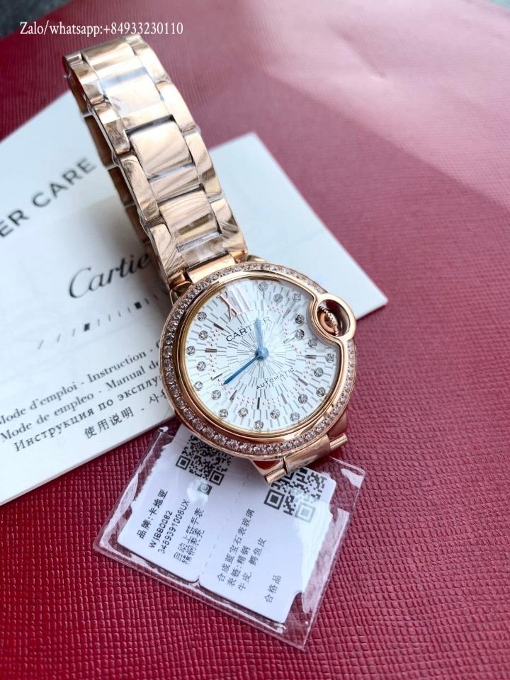 까르띠에 발롱 블뢰 드 까르띠에 시계 33mm WGBB0082