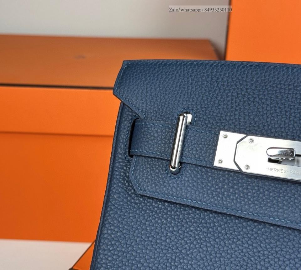 HERMÈS Hac a dos bleu 네이비 토고 PHW